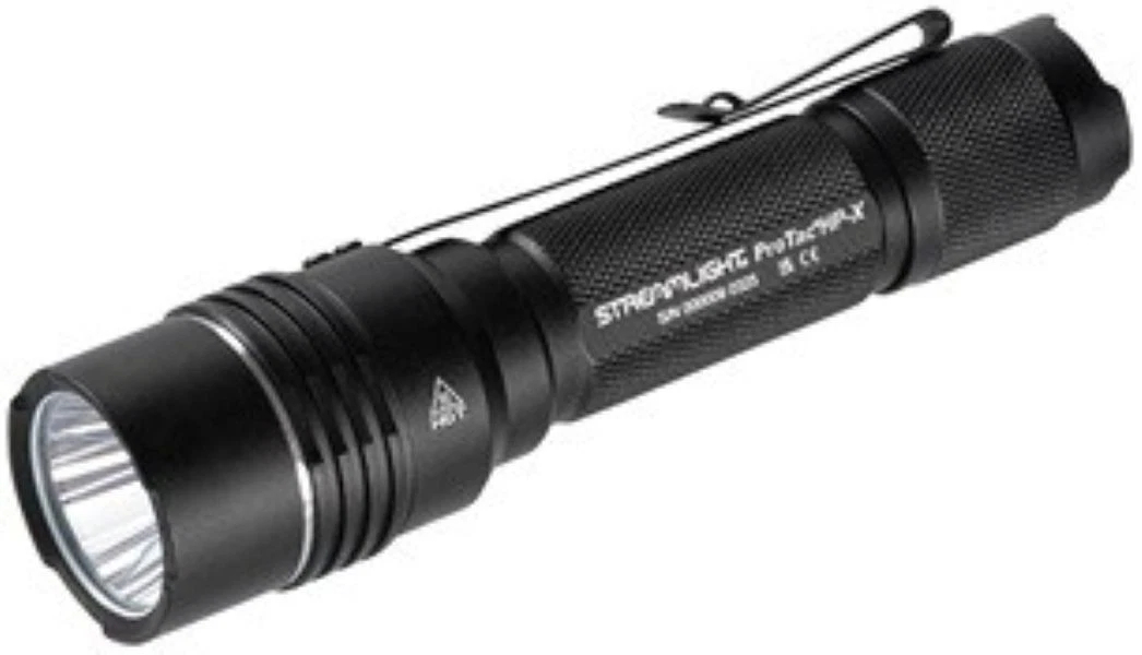 SLI89022 USB Rechargeable High Candela Tactical Light with SLB26 Battery & Holster - Black