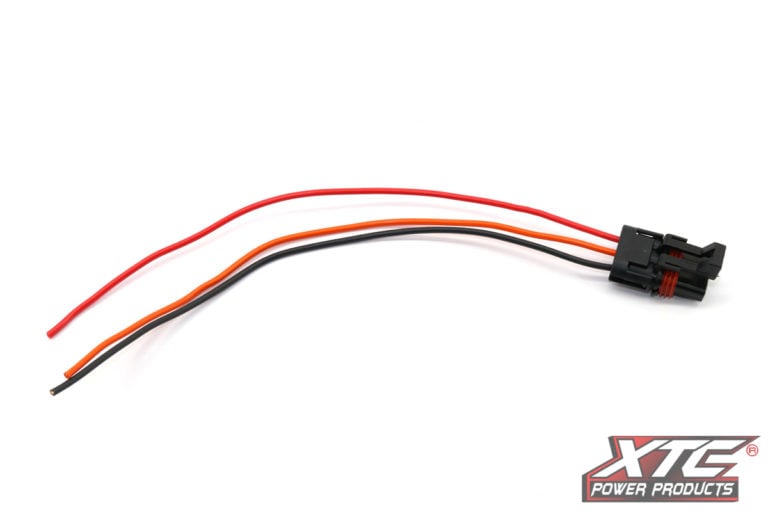 XTCPOL-BUS-OUT Ignition Wiring Harness with Ground Wires for Polaris Pulse Busbar Accessory - 12V, 14 Gauge