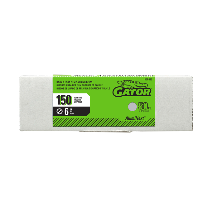 GTF11024035 Sanding Disc - 150 Grit, 6 in. - Pack of 50
