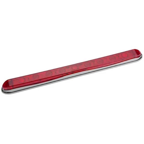 Winston Products WNP2472 Stop-Turn & Tail Over Pro Class LED with Chrome Bezel - 80 in., Red