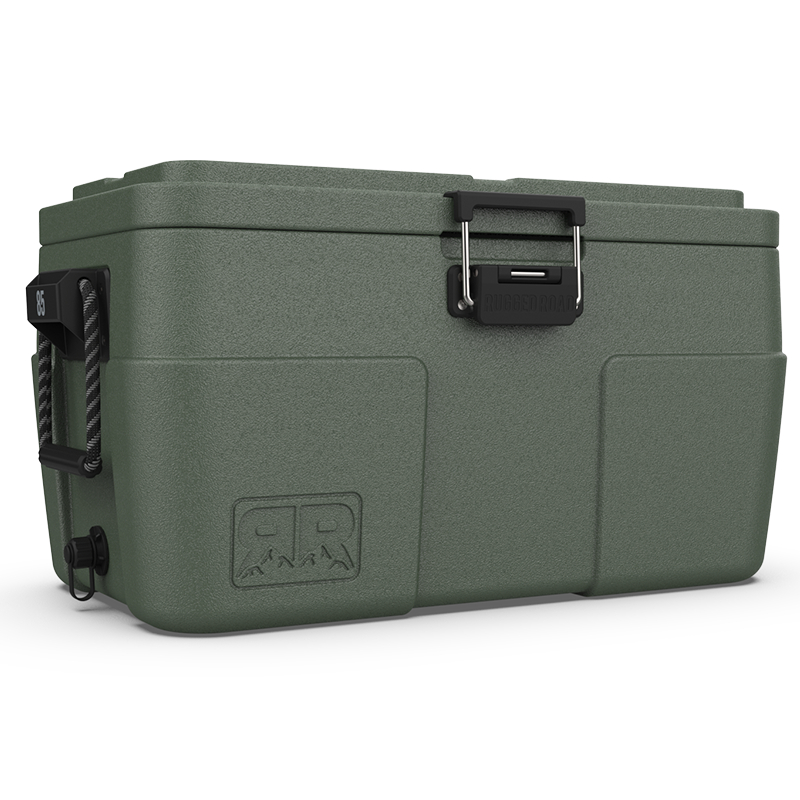RRCRR 85 V2 - FOREST GREEN Cooler with Rugged Road 85 V2 - Forest Green