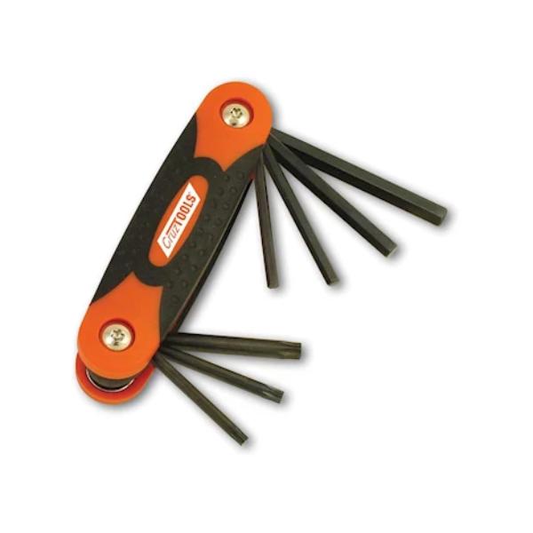 CZTFHT1 Folding Hex & Torx Key Set for Harley-Davidson Motorcycles