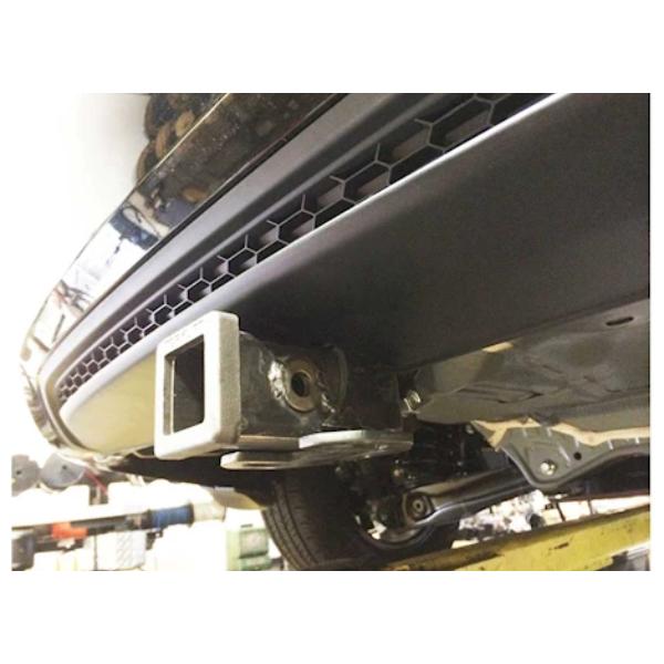 ECHX7235 Trailer Hitch with Hidden Design for 2015-2020 Honda Civic - 2 in., Black