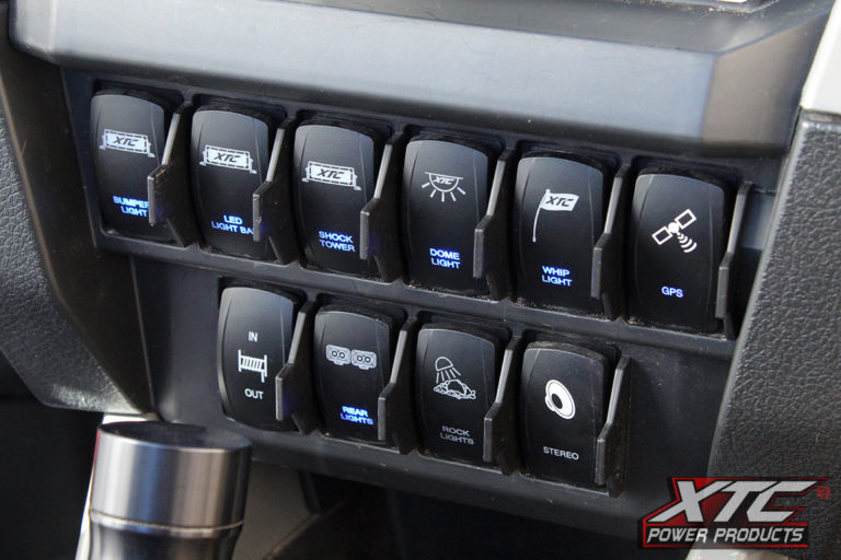 XTCPCS-64-PRO Power Control System with 6 Switches for Polaris RZR Pro