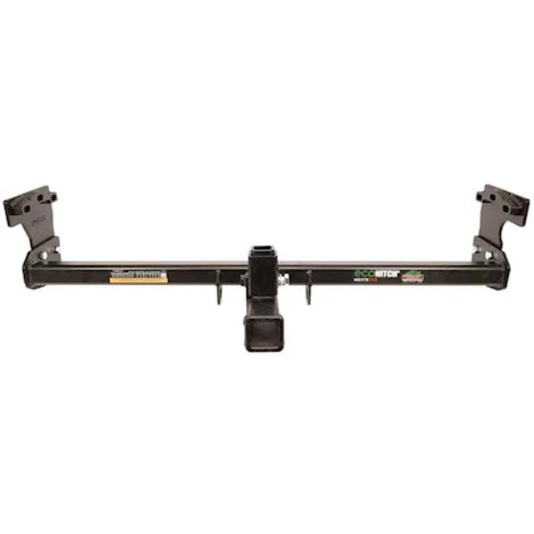 ECHX6034S Trailer Hitch with Eco-Hitch & Stealth Design for 2022 Kia Ev6 - Stainless Steel, 2 in., Black