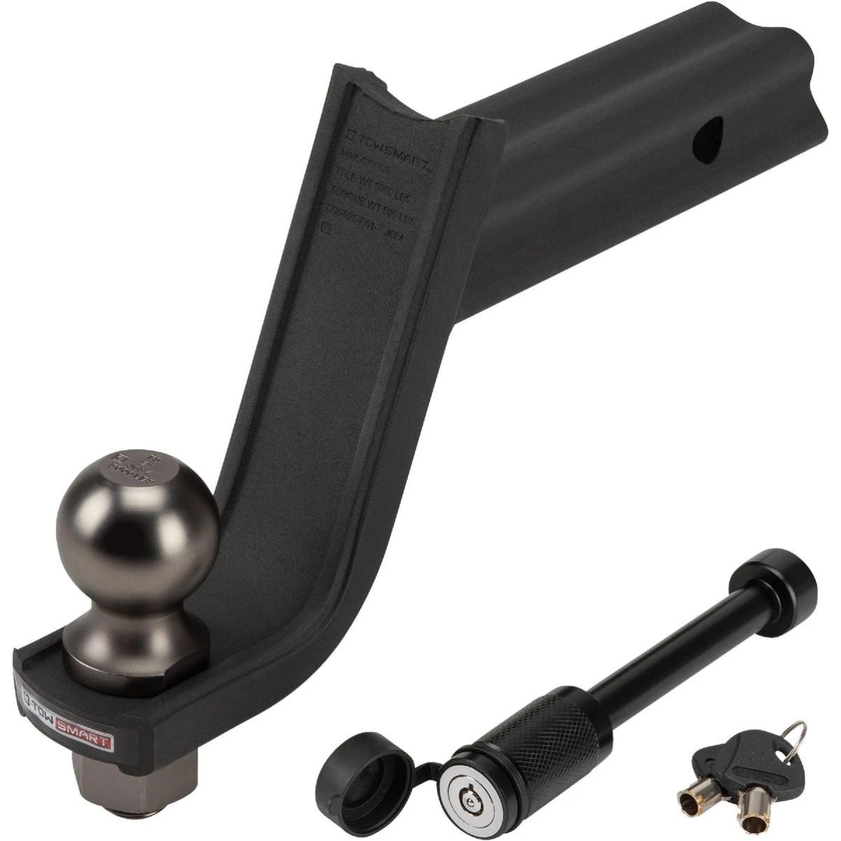Winston Products  Baja X-Mount Class III Security Starter Kit - 2 in. Ball, 0.62 in. Hitch Pin, 5.25 in. Drop, 4 in. Rise, 5000 lbs