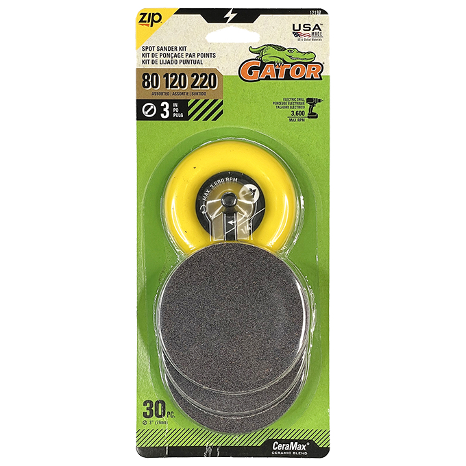 GTF12197043 Sanding Kit - Assorted Grit - Pack of 30