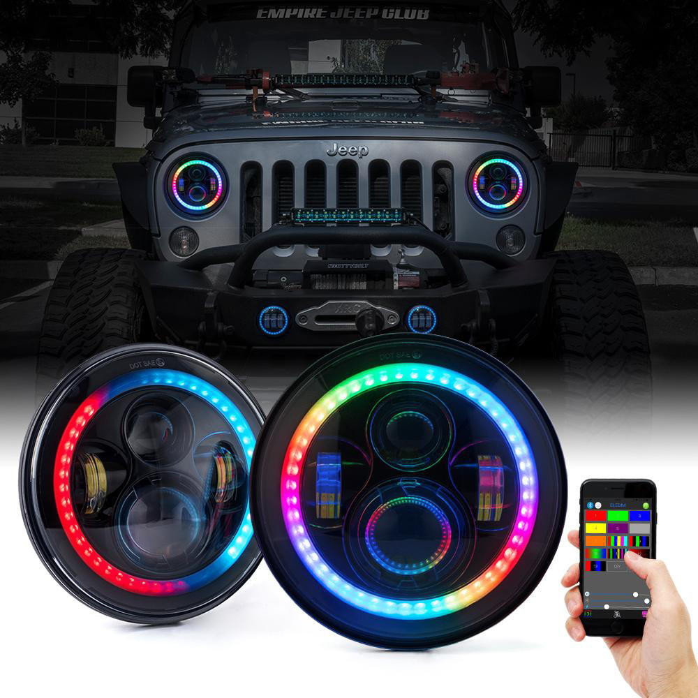 RSPJJKS1K Stage 1 External LED Lighting Combo Kit for 2014-2017 Jeep JK
