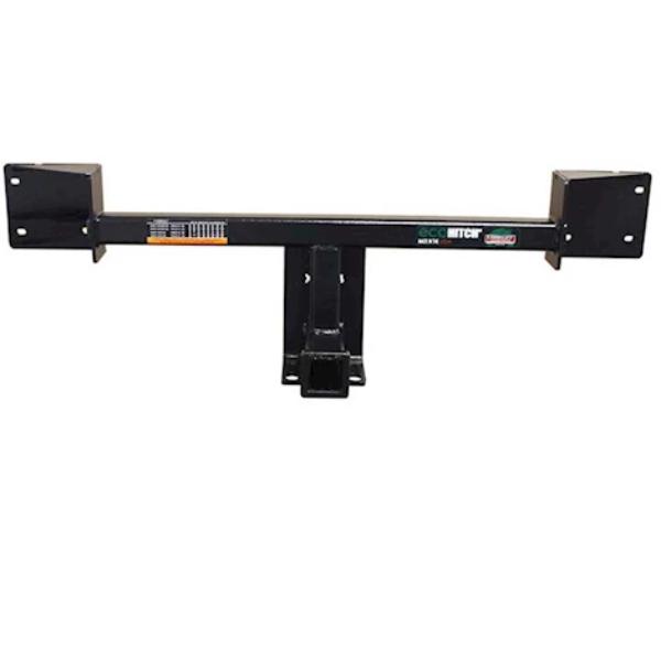 ECHX7396 Trailer Hitch with Eco-Hitch & Hidden Design for 2019 Toyota Rav4 - 2 in., Black