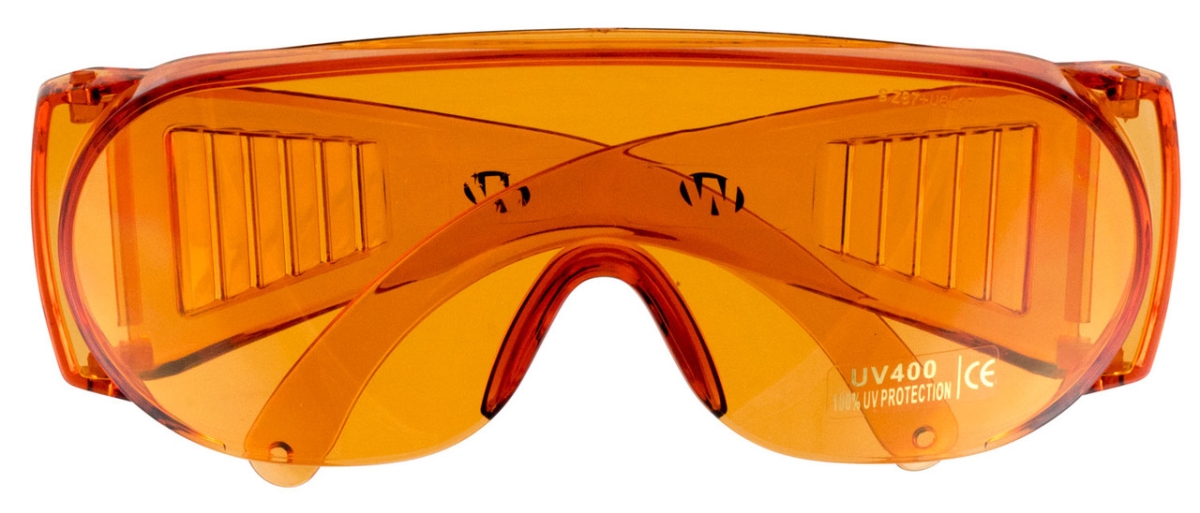 Walkers WKRGWP-FCSGL-AMB Sport Shooting Glasses with Full Coverage - Amber