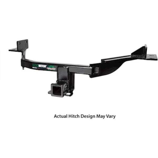 ECHX7201 Trailer Hitch with Eco-Hitch & Stealth Design for 2022 Tesla Model S - 2 in., Black