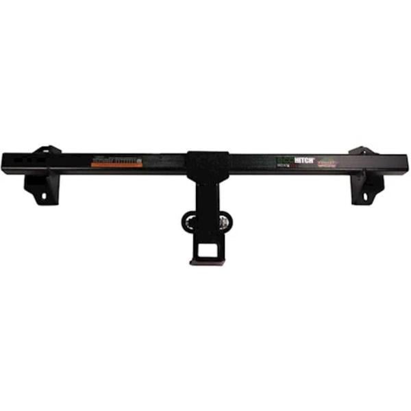 ECHX6036S Trailer Hitch with Eco-Hitch & Stealth Design for 2022 Mini Cooper - Stainless Steel, 2 in., Black