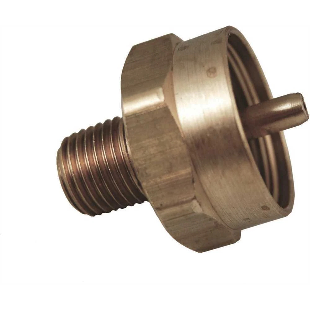 MECME488P 1 Female x 0.25 MPT in. 20 Thread LP Adapter - Brass