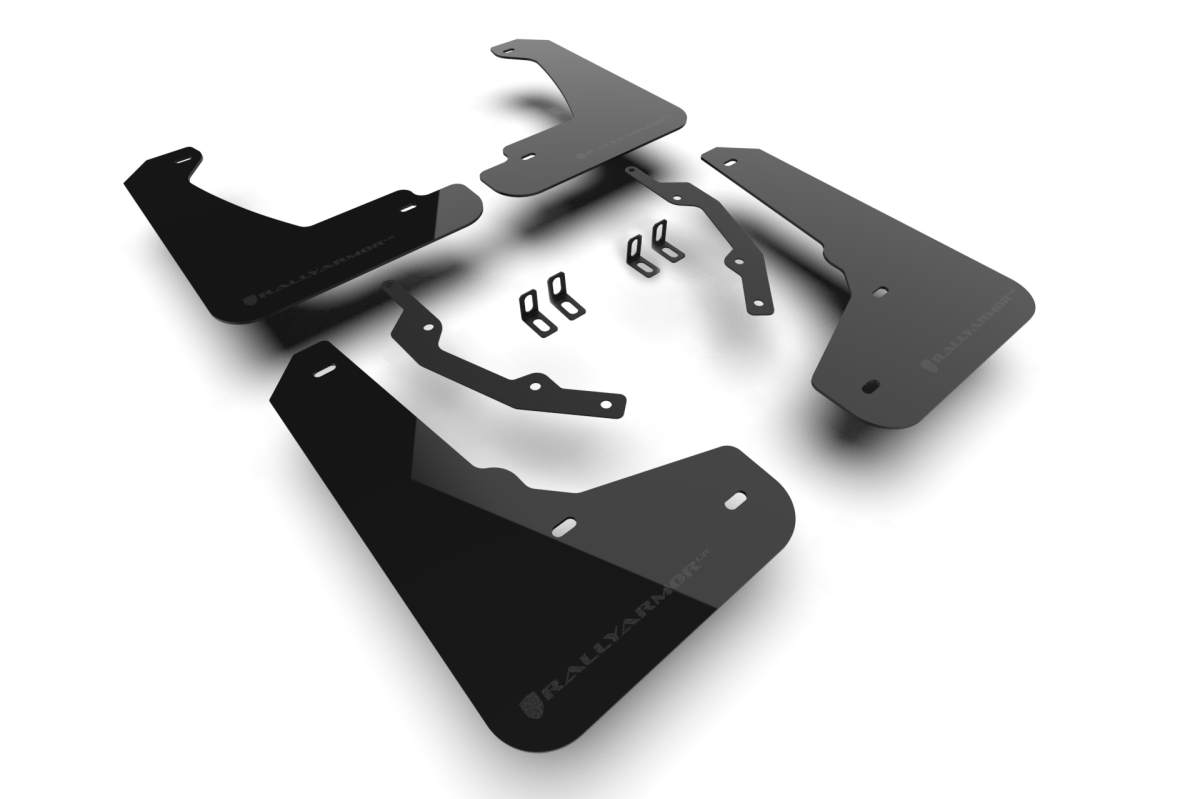 RARMF144-UR-BLK-MBK Mud Flap for 2024 Prologue - Black, Metallic Black Logo