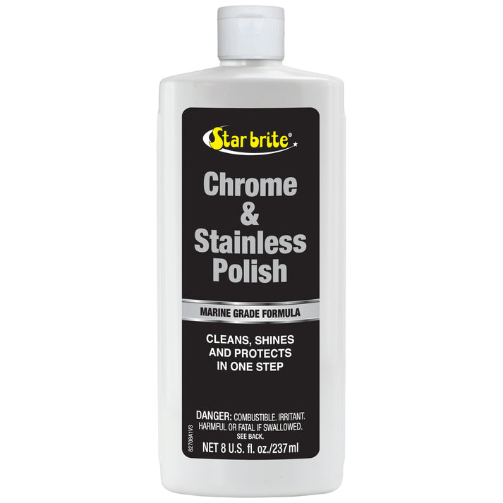 STB82708 Polish Cleaner - 8 oz, Chrome & Stainless
