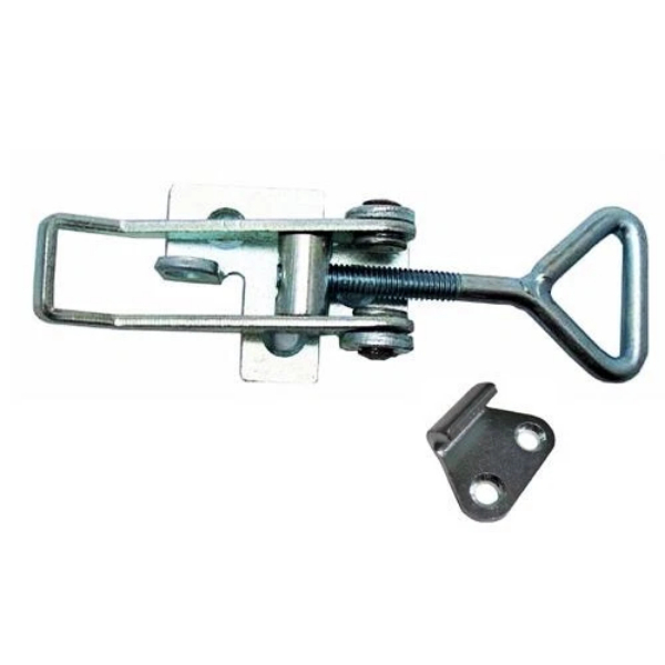 TWR243-101-K 3.5 in. ATT Adjust Gate Catches for Securing Trailer Doors - Silver