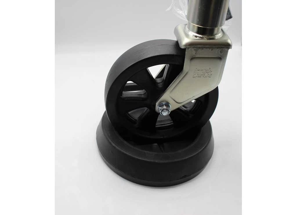 SCPJBP-TJ6 Dolly Chock LPDM Rubber Jack Wheel & Foot Pad