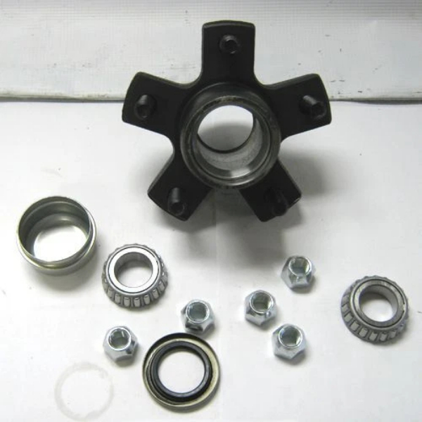 TWRDXHU205 1 in. 2K 5-4.5 Dexter Hubs Kit - Black