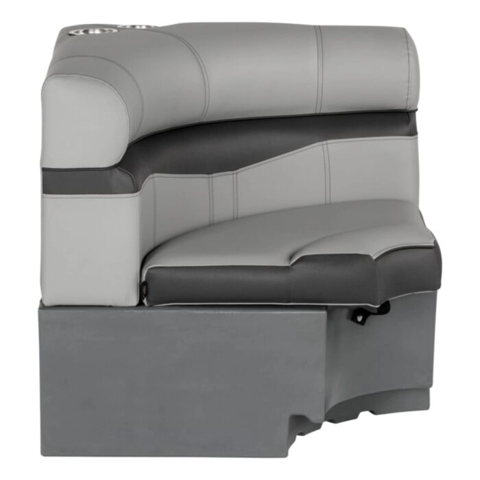Lippert Components Rockport Square Corner Seat, River Rock | For Boats | by West Marine