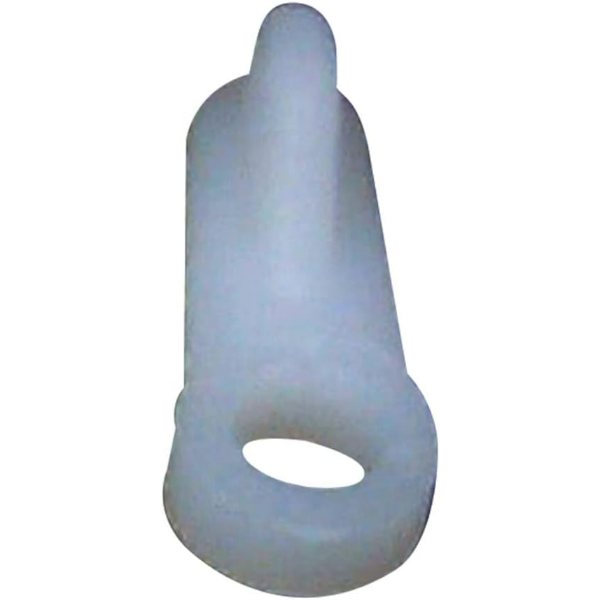 STY492C Flat Plastic Clip with Screw - White