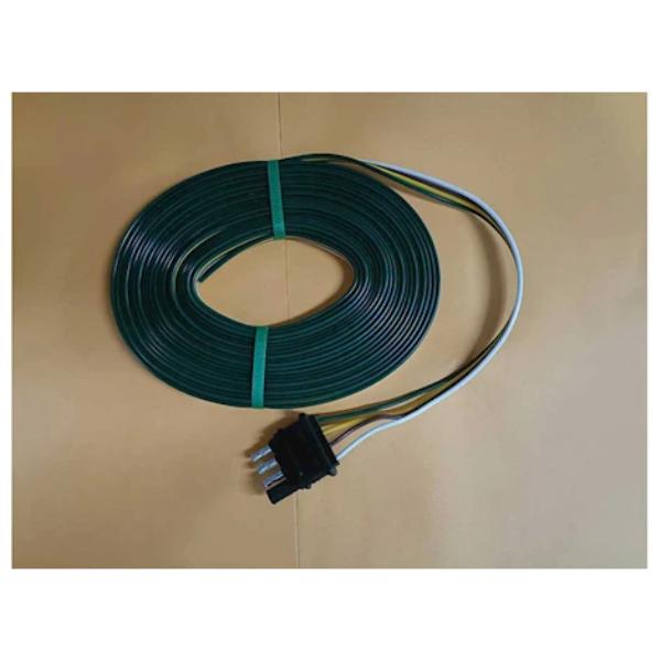 TWRRT1104 25 ft. Trailer Wire 4 Conductor with Flat Connector