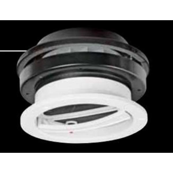 VENVP-543 Roof Vent with Van-Air - Polar White, Smoke Dome