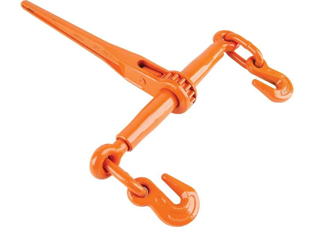 TWRRT8040 0.31-0.37 in. 5400 lbs Ratchet Chain Binder - Orange