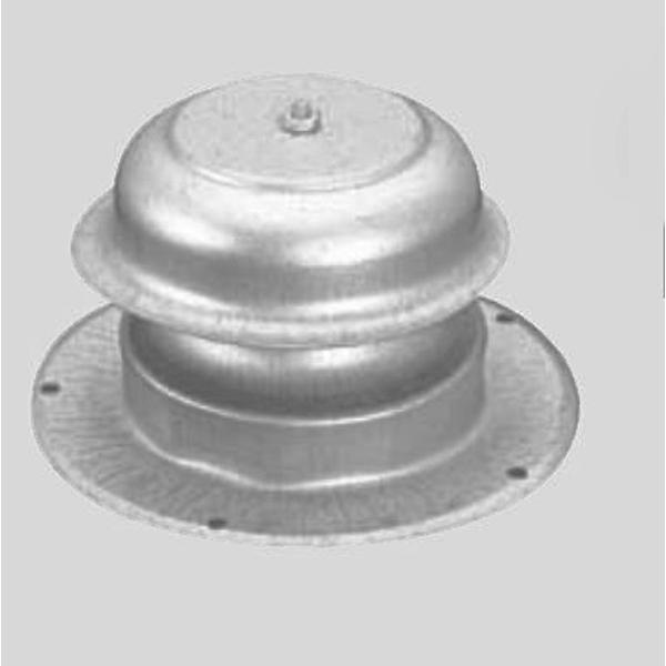 VENV2084-46 Plumbing & Sewer Cap - 1.5 in., Galvanized Steel, White