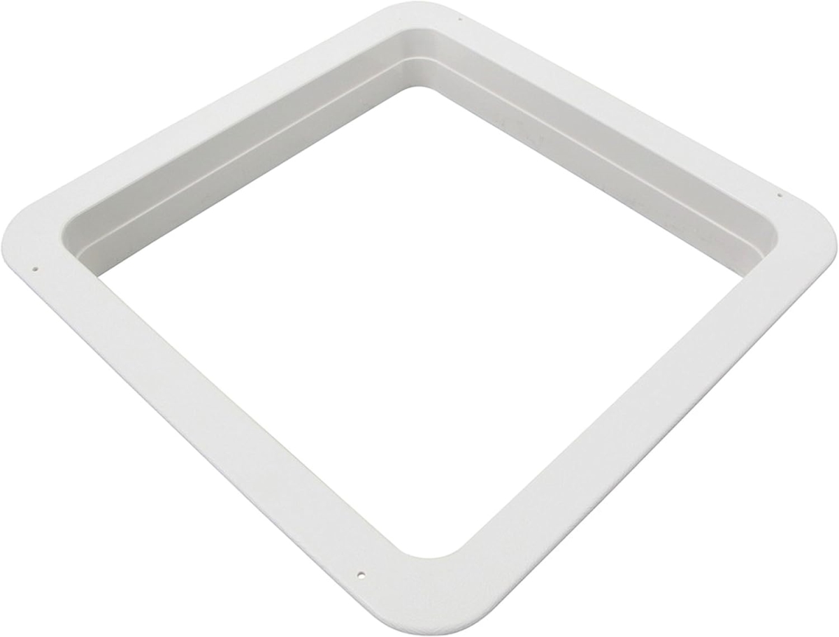 VENVA0445-26 Ceiling Garnish - 14 x 14 x 2.12 in. Leg, Birch White