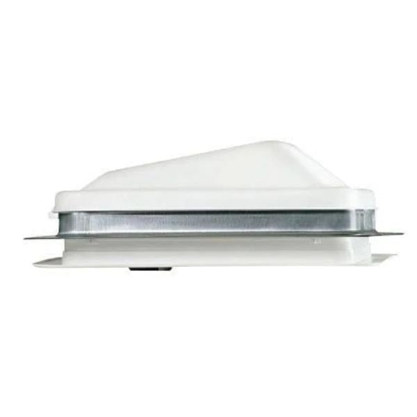VENV2094-603-00 Roof Vent with Powered & Screen Frame - Smoke Dome, Polar White, 12V