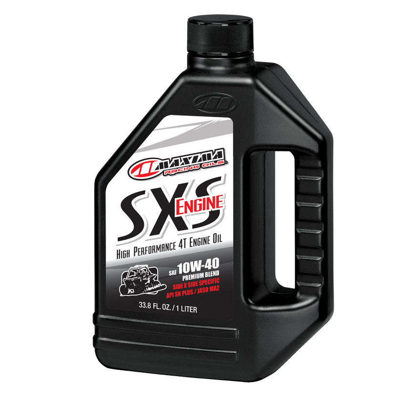MXM30-04901 Premium 4T High Performance Engine Oil - 1 Liter, SAE 10W40, SXS