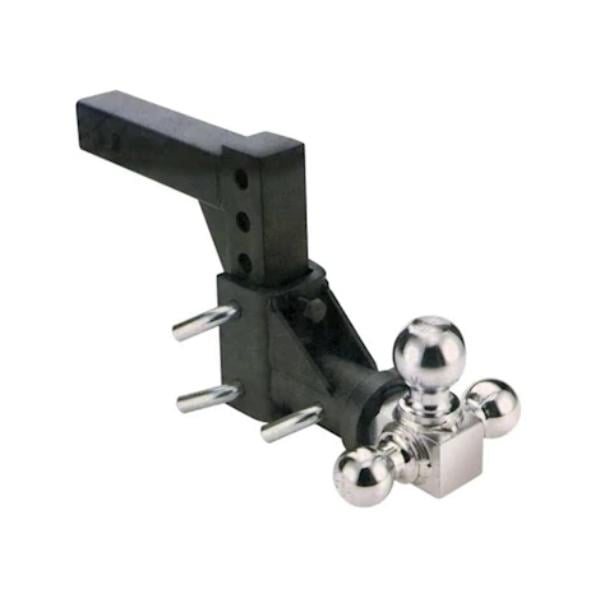 TWRMXV9000R Rotating Adjustable Ball Mount - 6 in. Drop & 6 in. Rise
