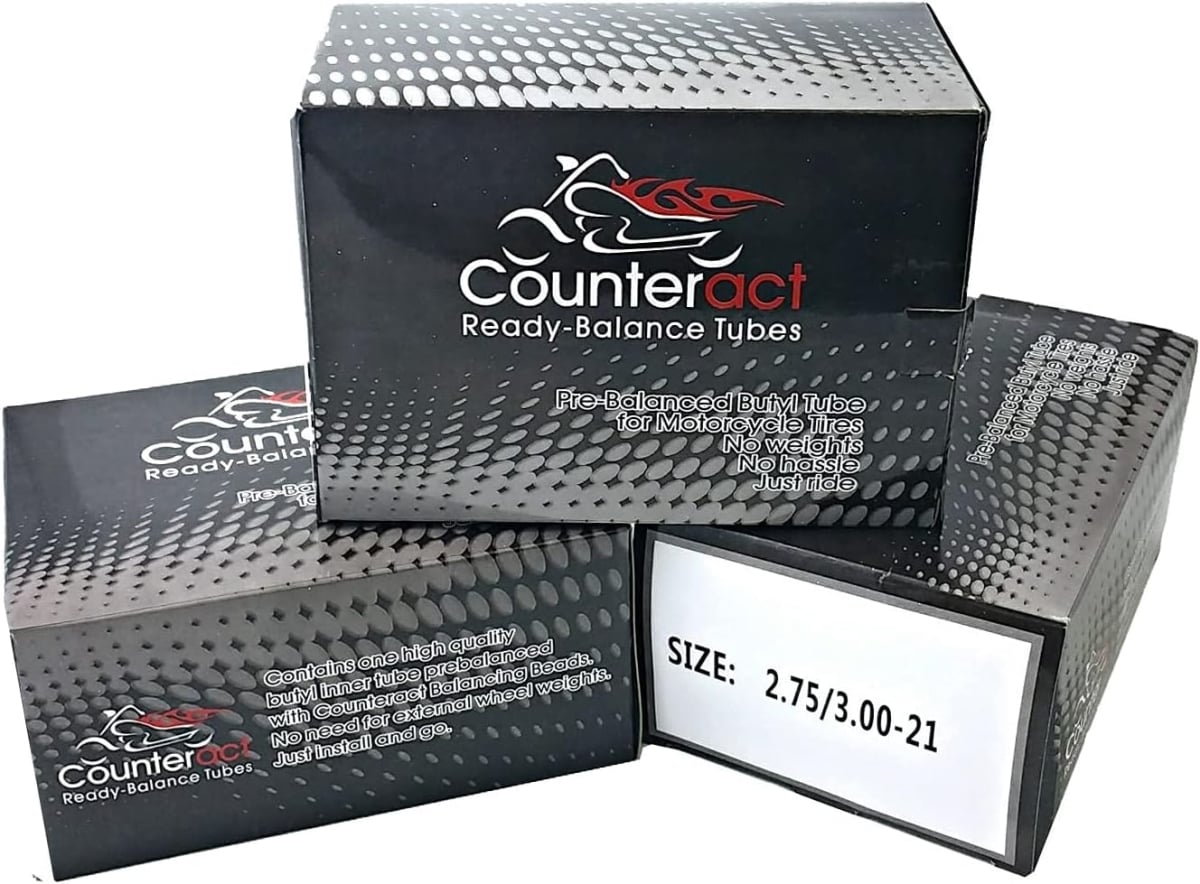 CBBMKT-04 Motorcycle Pre-Balanced Inner Tube 4 & 4.50-17 with TR6 Valve Stem