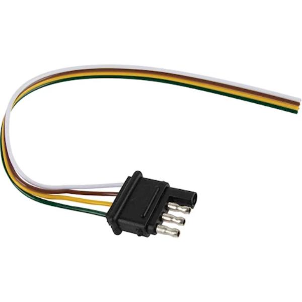 TWRRT1102 12 in. 4 Way Flat Trailer End