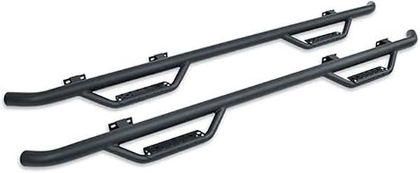 RHID24052B D2 Series Side-Steps with No Drilling Required for 2014-2017 Chevrolet Silverado Sierra 1500 2-4 Crew Pick Up - Black