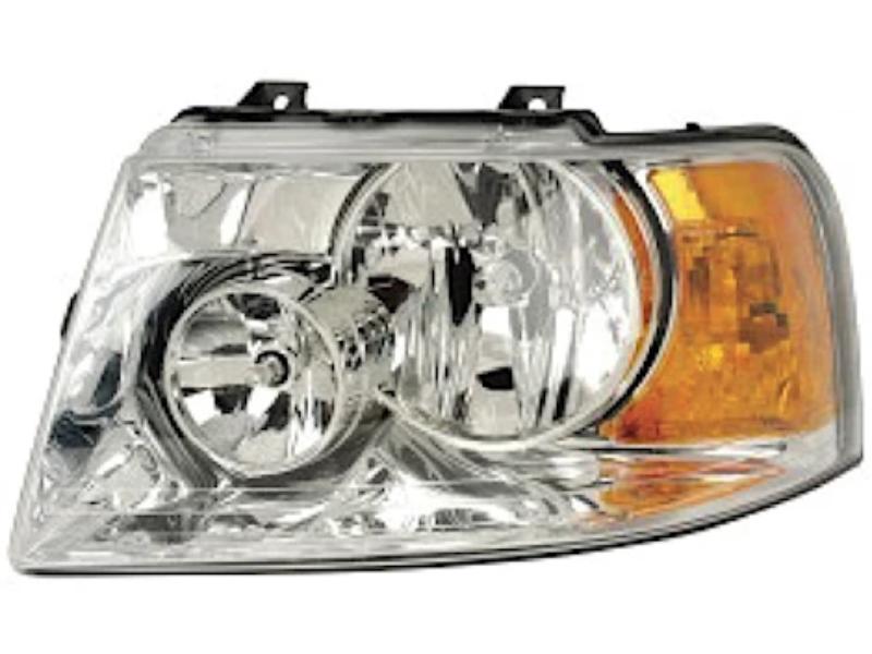 REGFR355-B001R Right Headlamp Assembly Composite with Bright Bezel for 2004-2006 Ford Expedition