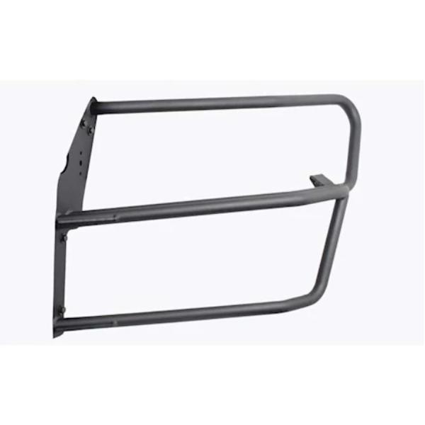 RHI5344WHDT Brush Guards for 2021 Ford Interceptor Utility - Heavy Duty, Wraparound, Steel, Textured, Black