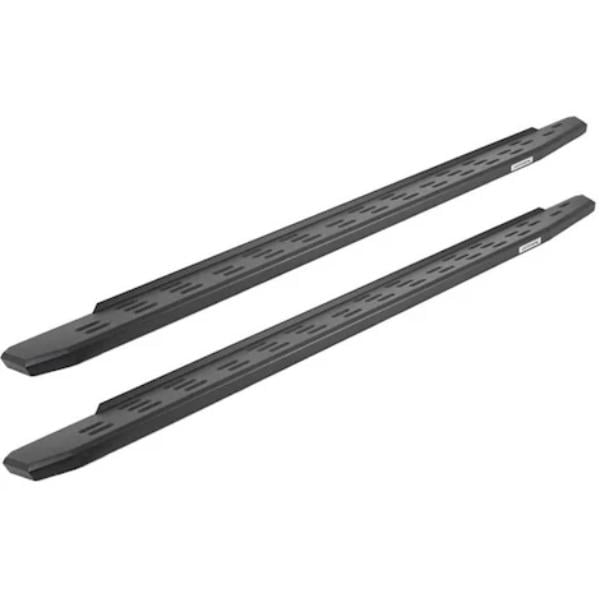 RHI69605187ST Running Boards with RB30, Slim Line & Bed-Liner Coati for 2015-2019 Chevrolet Silverado Sierra HD