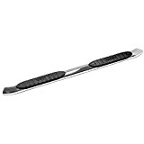 15-C F150 SUPERCREW/17-C F250/F350 CREW CAB PRO TRAXX 4IN OVAL STEP BAR - STAINLESS STEEL