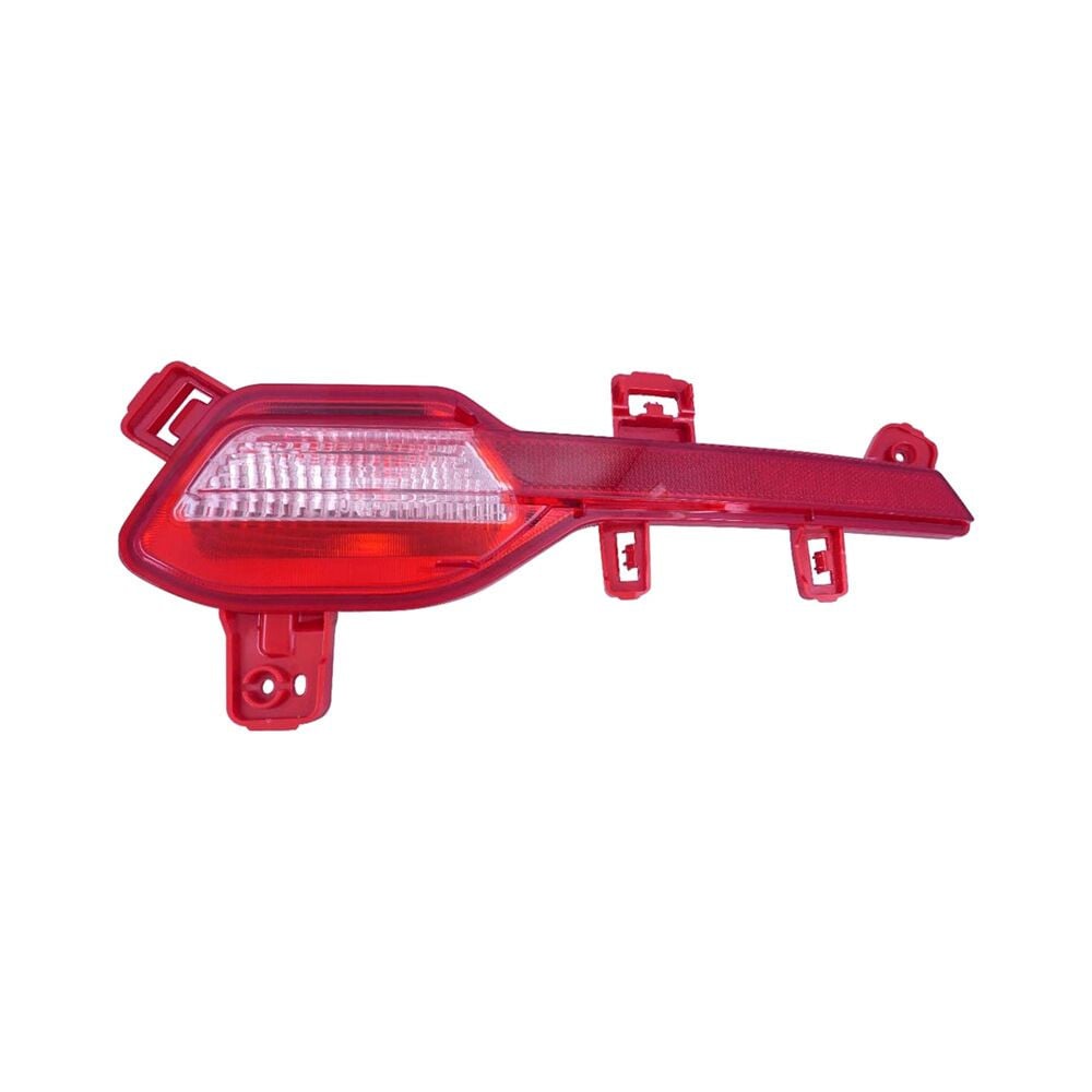 MZN321-1338R-AC CAPA Right Hand Backup Lamp Assembly for 2023 Hyundai Sonata Preferred-SE Models - Chrome Housing - Red & Clear Lens