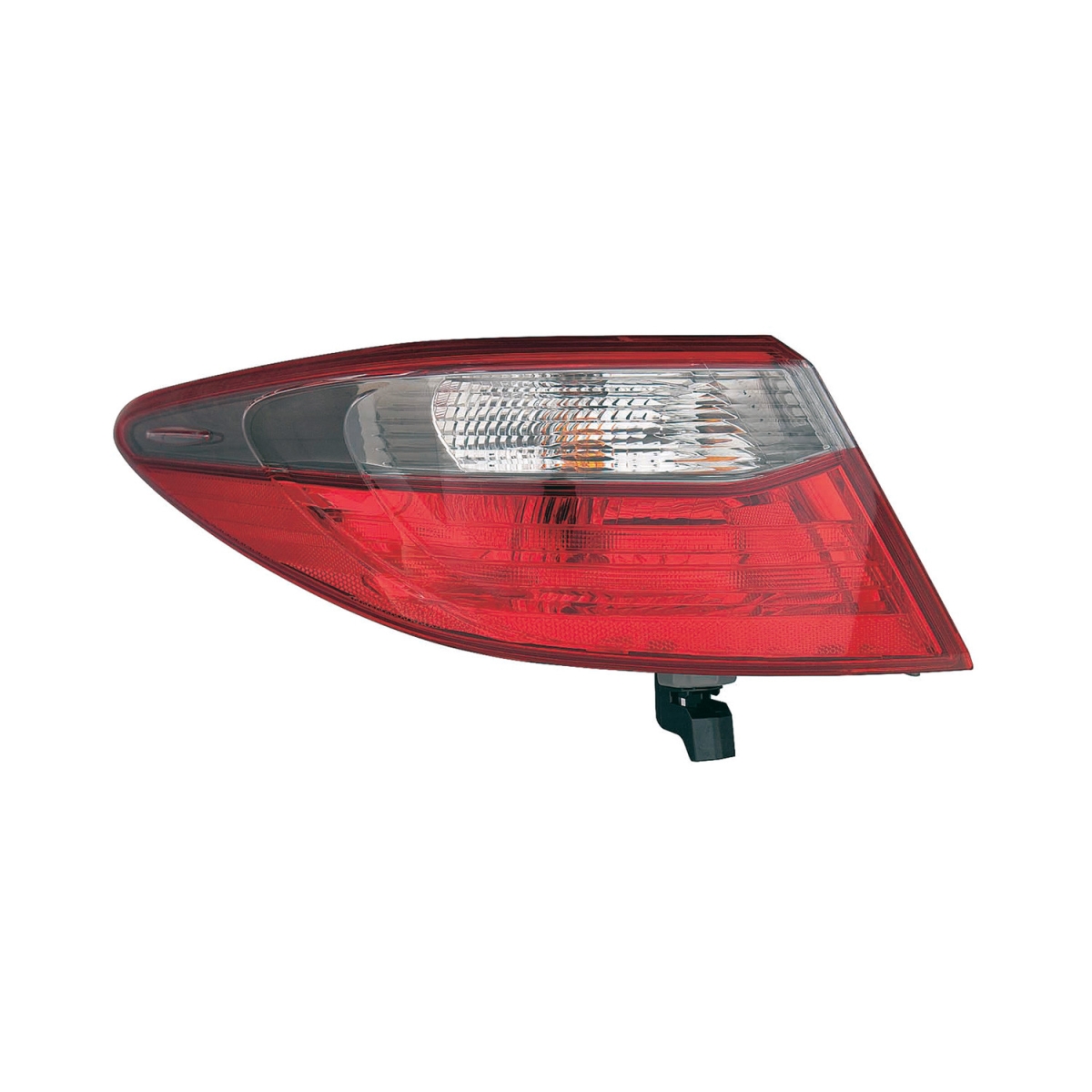 MZN312-19C4L-AC2 CAPA Left Hand Taillamp Assembly for 2015-2016 Toyota Camry Special Edition - Chrome Housing - Red & Clear Lens