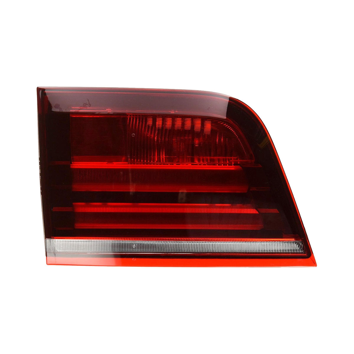 MZN444-1331R-AQ Right Hand Backup Tail Lamp Assembly for 2011-2013 BMW X5 E70 - Chrome Housing - Red & Clear Lens