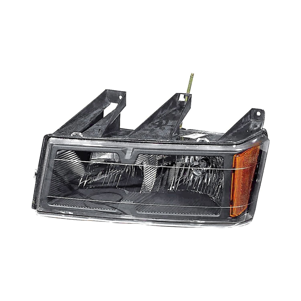 MZN335-1131R-AS2 Right Hand Parking Signal & Marker Lamp Assembly for 2004-2013 Chevrolet Colorado & GMC Canyon - Black Bezel