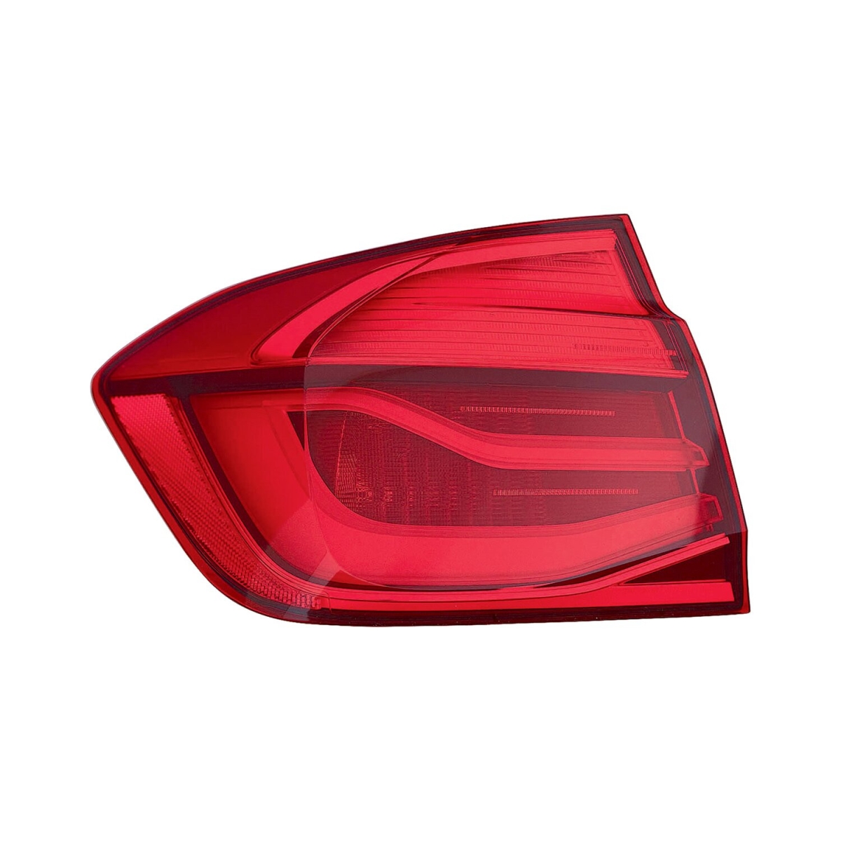 MZN344-1922L-AS Right Hand Rear Tail Lamp Assembly for 2016-2018 BMW 3 Series - Black Housing - Red Lens