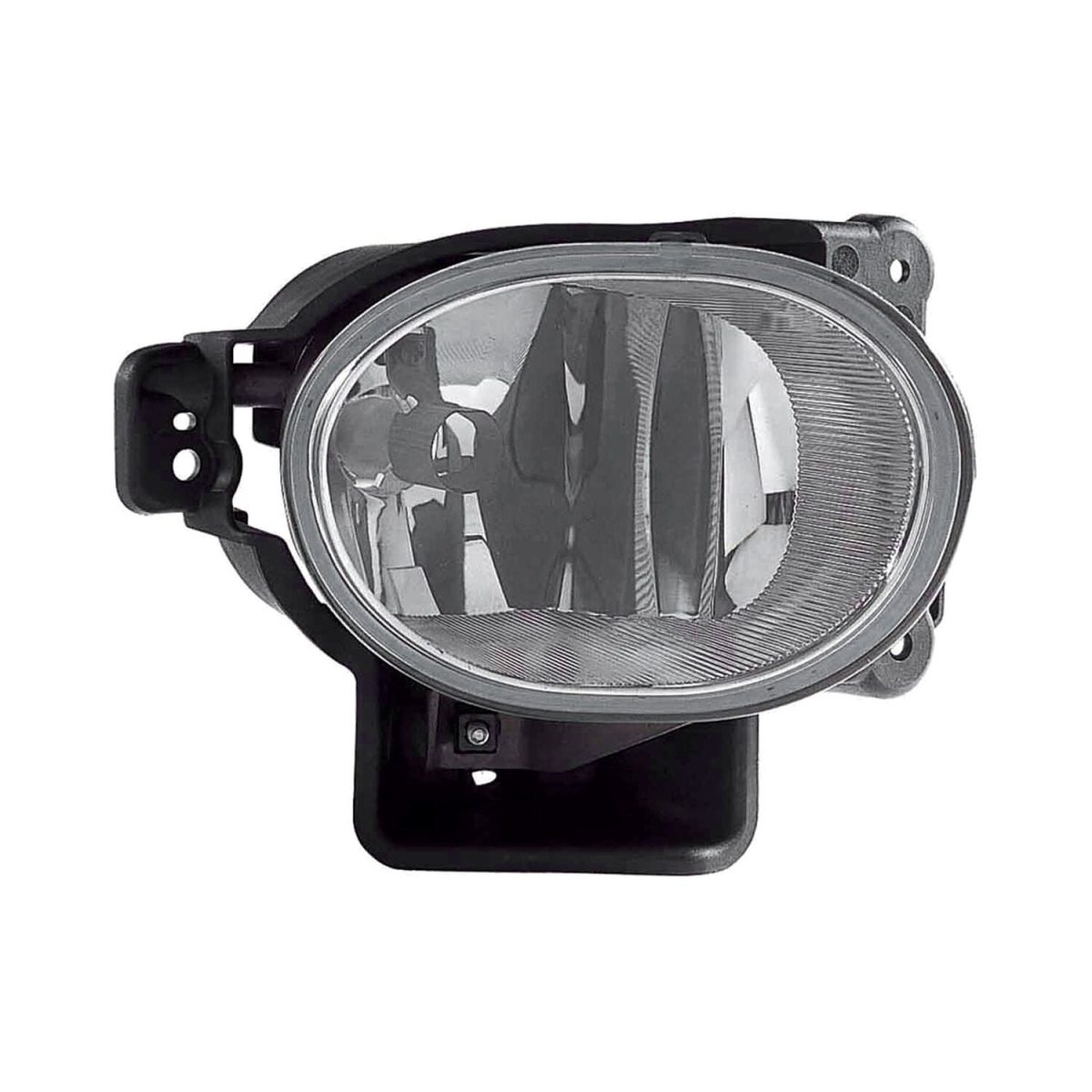 MZN327-2004R-UC CAPA Right Hand Fog Lamp Unit for 2007-2008 Acura TL - Chrome Housing - Clear Lens