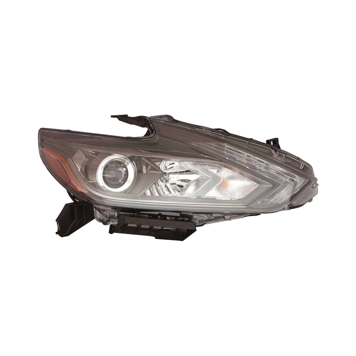 MZN315-11ABR-ASN7 Right Hand Headlight Assembly for 2016-2018 Nissan Altima Sedan - Smoke Lens