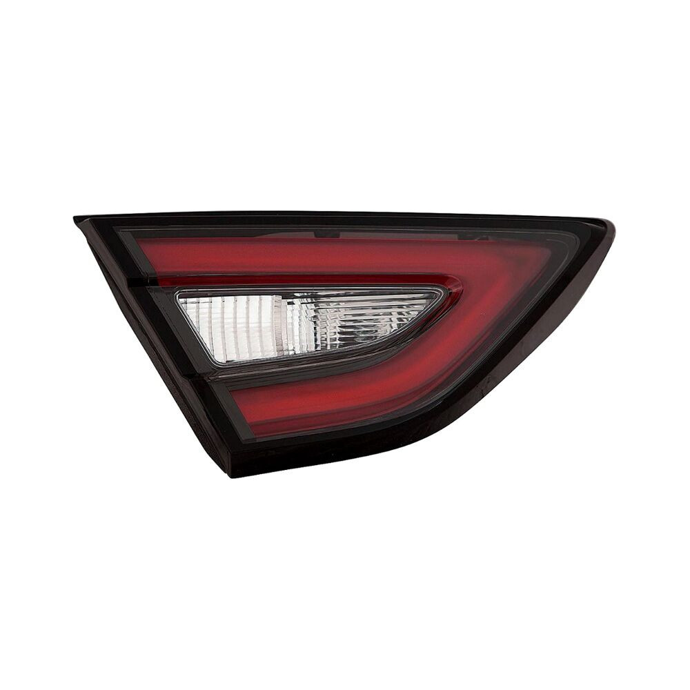 MZN315-1311L-ACN CAPA Left Hand Inner Backup Tail Lamp Assembly for 2019-2023 Nissan Maxima - Black Housing - Red & Clear Lens