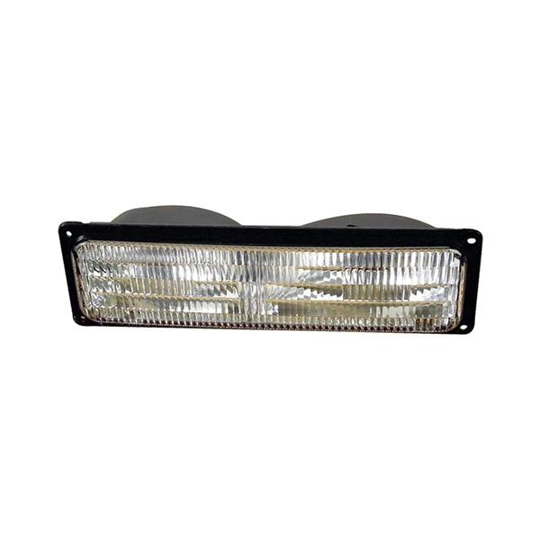 MZN332-1615R-UC CAPA Right Hand Parking & Turn Signal Lamp for 1994-2002 Chevrolet & GMC C-K 10 Truck - Chrome Housing