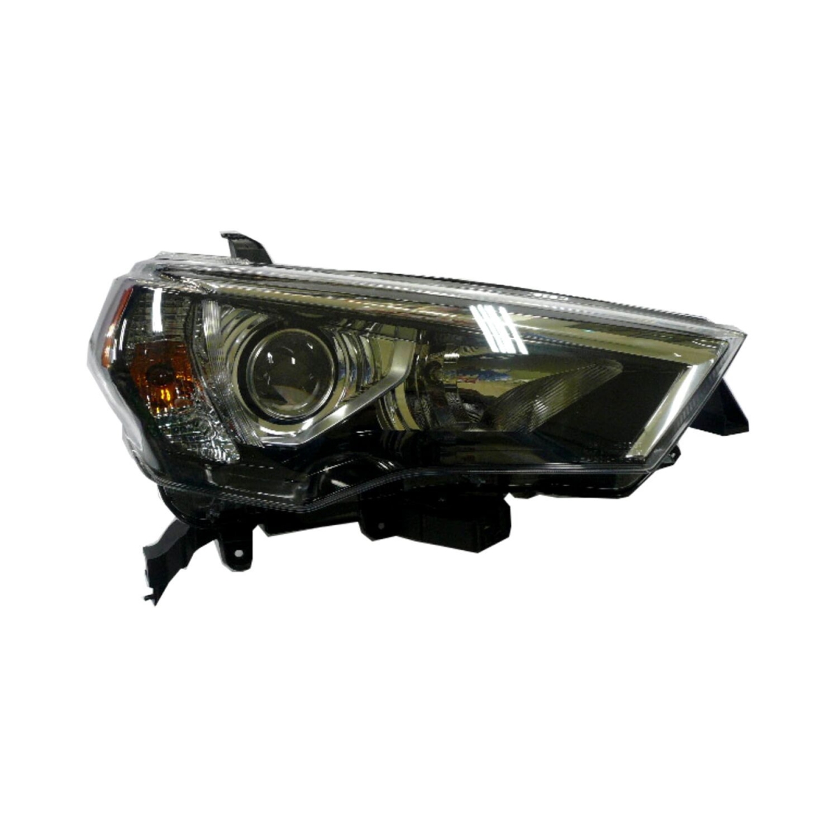 MZN312-11F1R-AS2 Right Hand Headlight Assembly for 2014-2020 Toyota 4Runner - Black Bezel