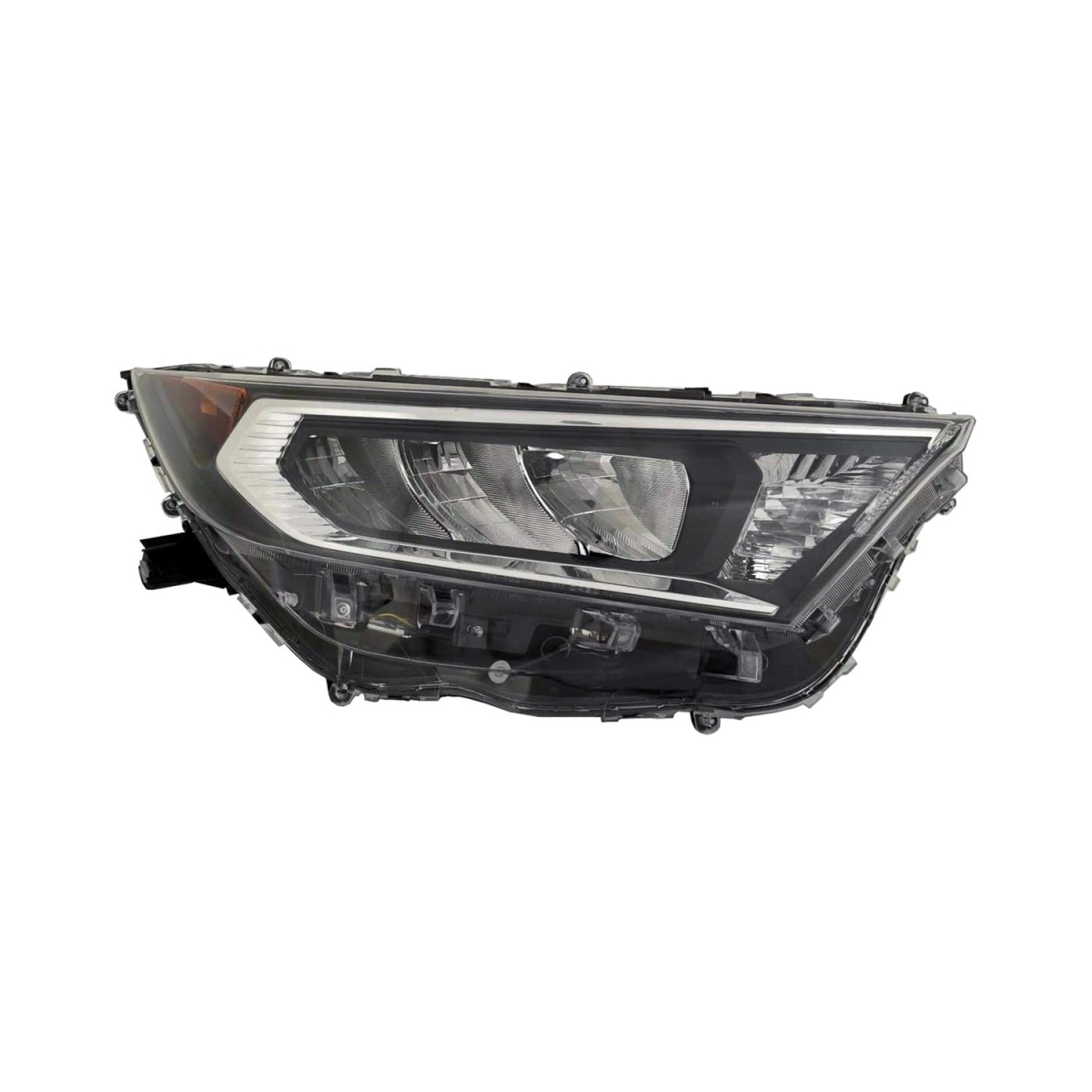 MZN312-11BER-UC1 CAPA Right Hand Headlight Assembly for 2019-2021 Toyota RAV4 Adventure-Limited-Trail-XLE-XLE Premium Models - Chrome
